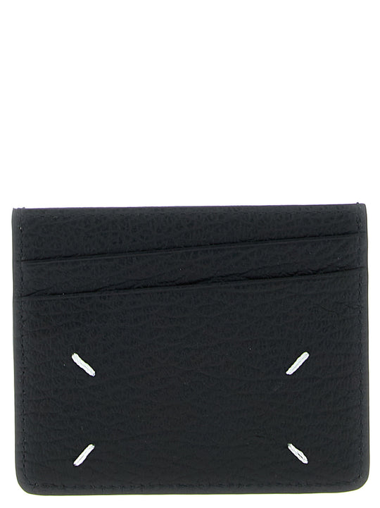 Stitching Wallets And Card Holders Black