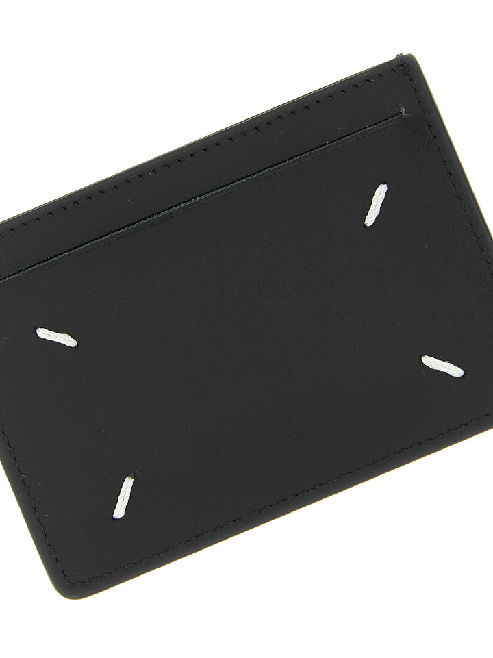 Maison Margiela Stitching Card Holder Wallets and Card Holders - Black | 1d43c8f6c5c7929e144e4a6cb995f778b1227919