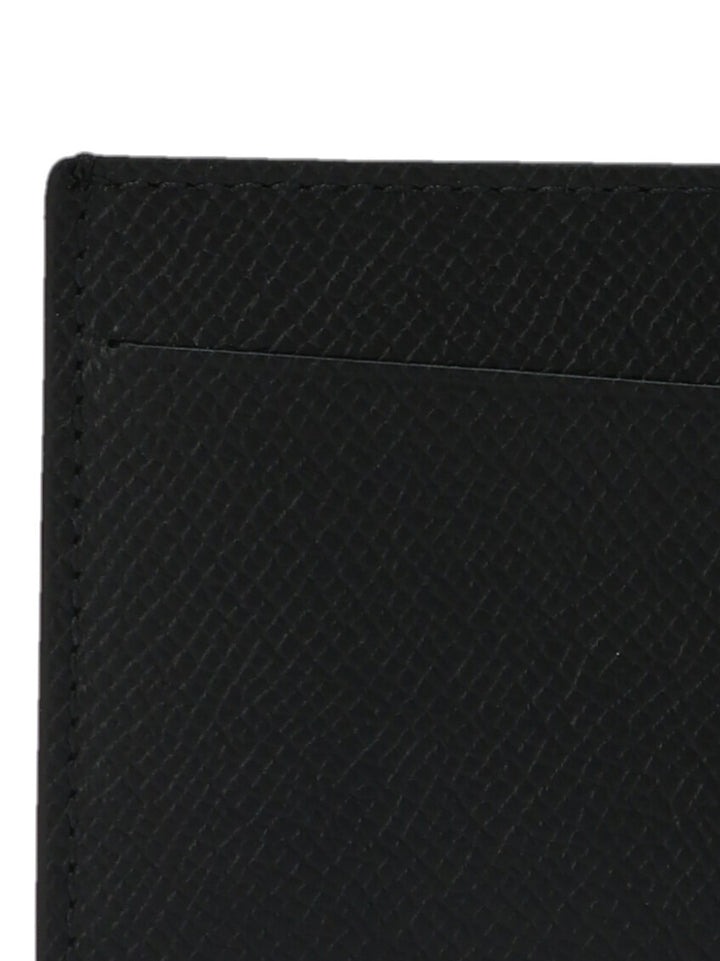 Stitching Card Holder Wallets, Card Holders Black