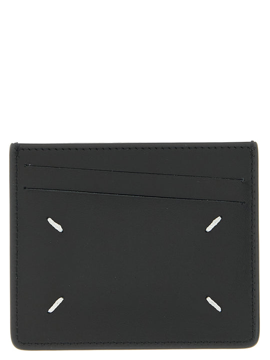 Stitching Wallets And Card Holders Black