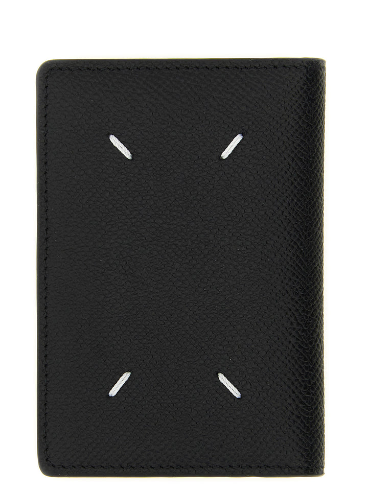 Maison Margiela Four Stitches Wallets and Card Holders - Black | f0449173bfb97a4f98e28f93216851ec457b090b