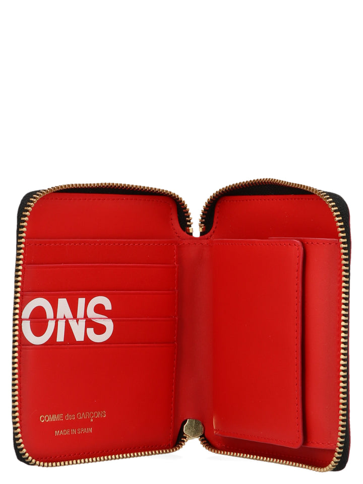 Comme Des GarçOns Wallet Logo Print Wallet Wallets and Card Holders - Red | 7fef9f5049c9f1501f27f4a40a6a3765eb20bdf2