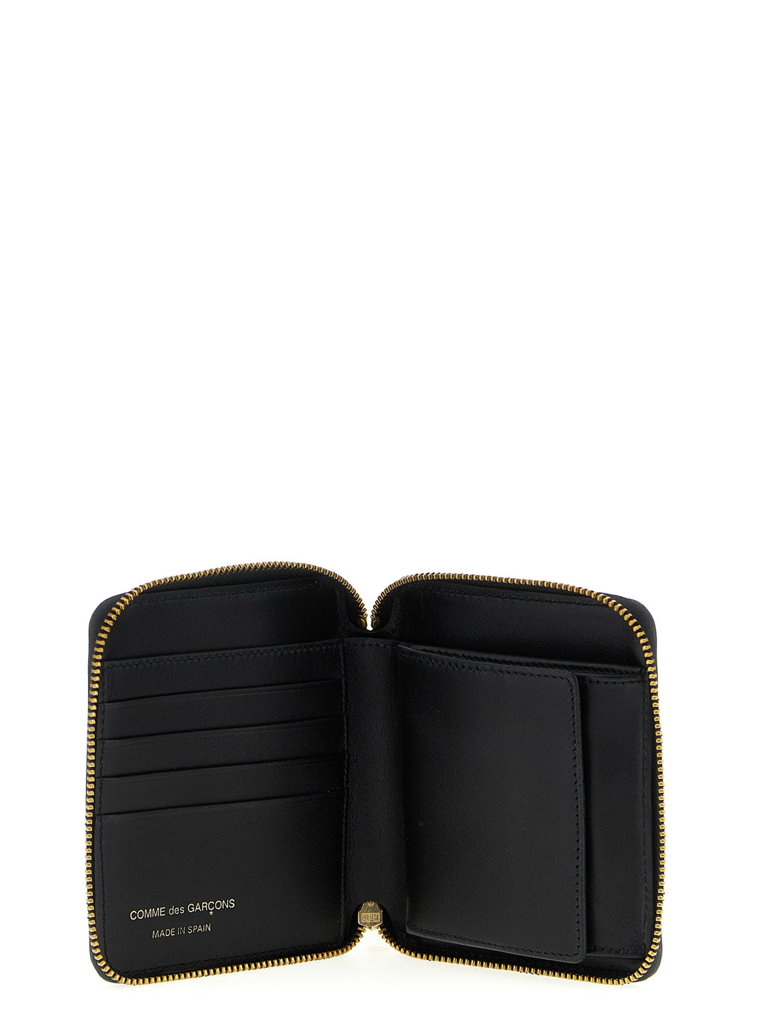 Comme Des GarçOns Wallet Polka Dots Printed Wallets and Card Holders - White/Black | 2e15158dd600491c11def78fc99aaee499bb6cd0