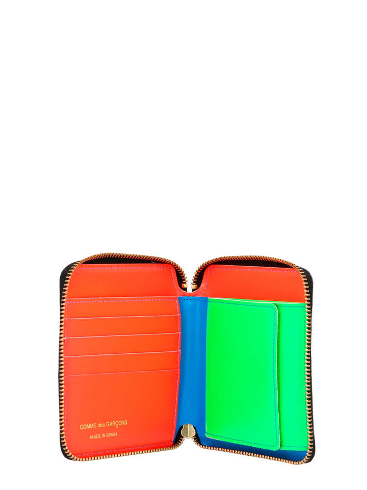 Super Fluo Wallets, Card Holders Light Blue