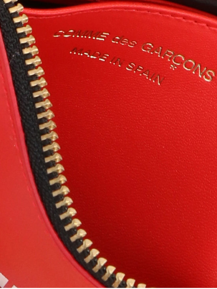 Comme Des GarçOns Wallet Huge Logo Wallets and Card Holders - Red | 133d9b54c911a3704701b87f1912f5e22c6b8440