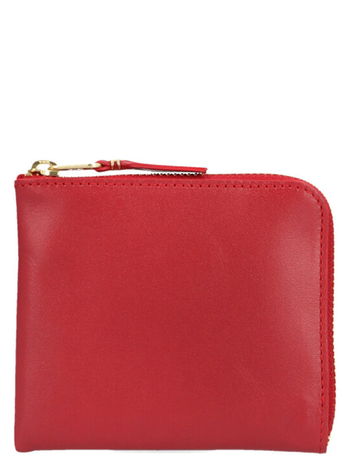 Classic Leather Line Wallets, Card Holders Red