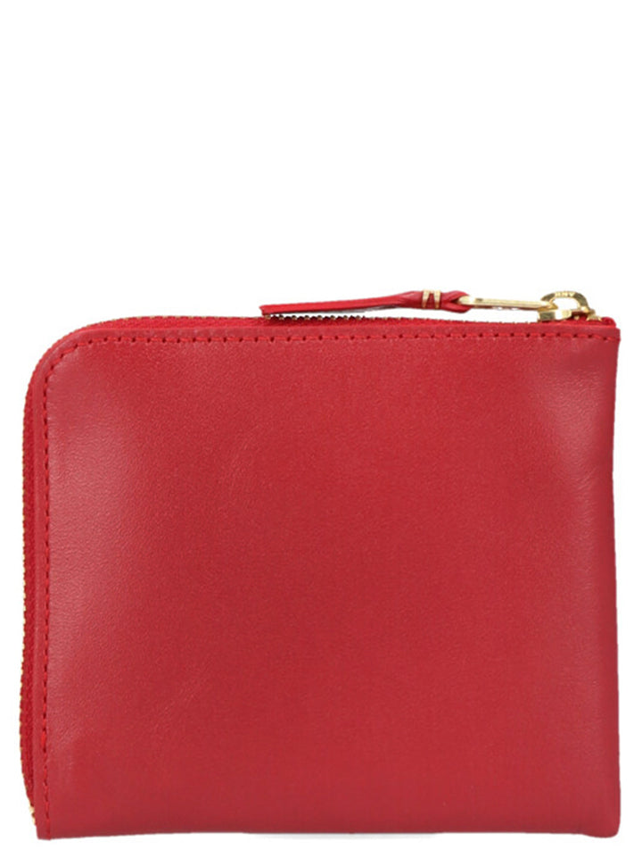 Classic Leather Line Wallets, Card Holders Red