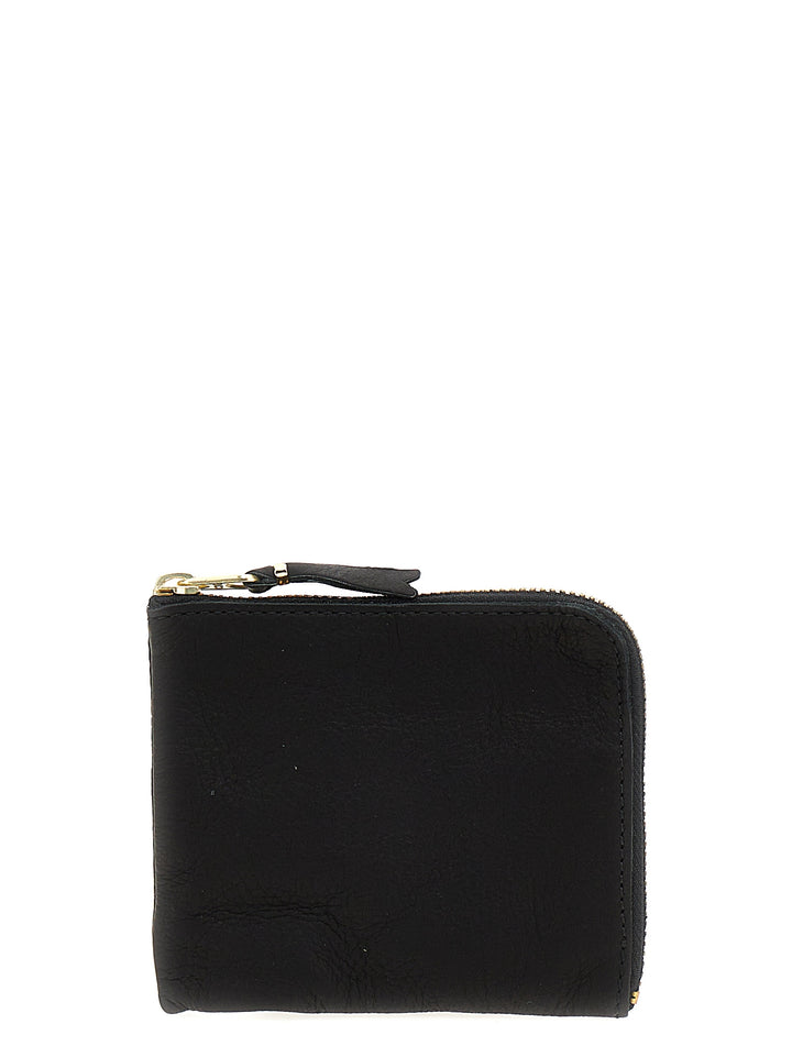 Washed Wallets, Card Holders Black