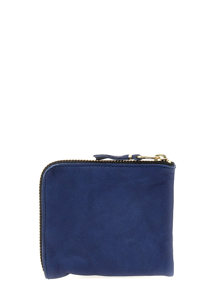 Washed Wallets, Card Holders Blue