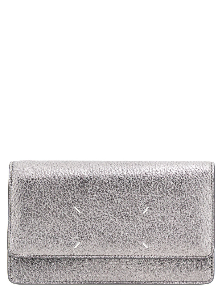 Four Stitches Wallets, Card Holders Silver