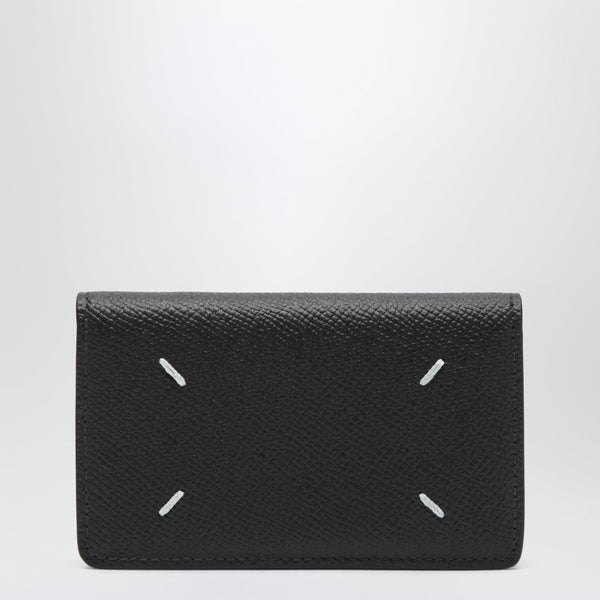 Black Leather Card Holder