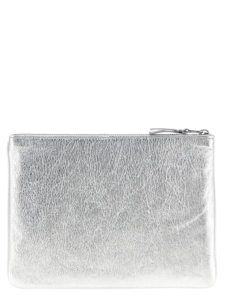 Comme Des GarçOns Wallet Gold Line - Sa5100g Wallets and Card Holders - Silver | 5ef63f08c2bd56eb5cc1085edf3e0f2244444160