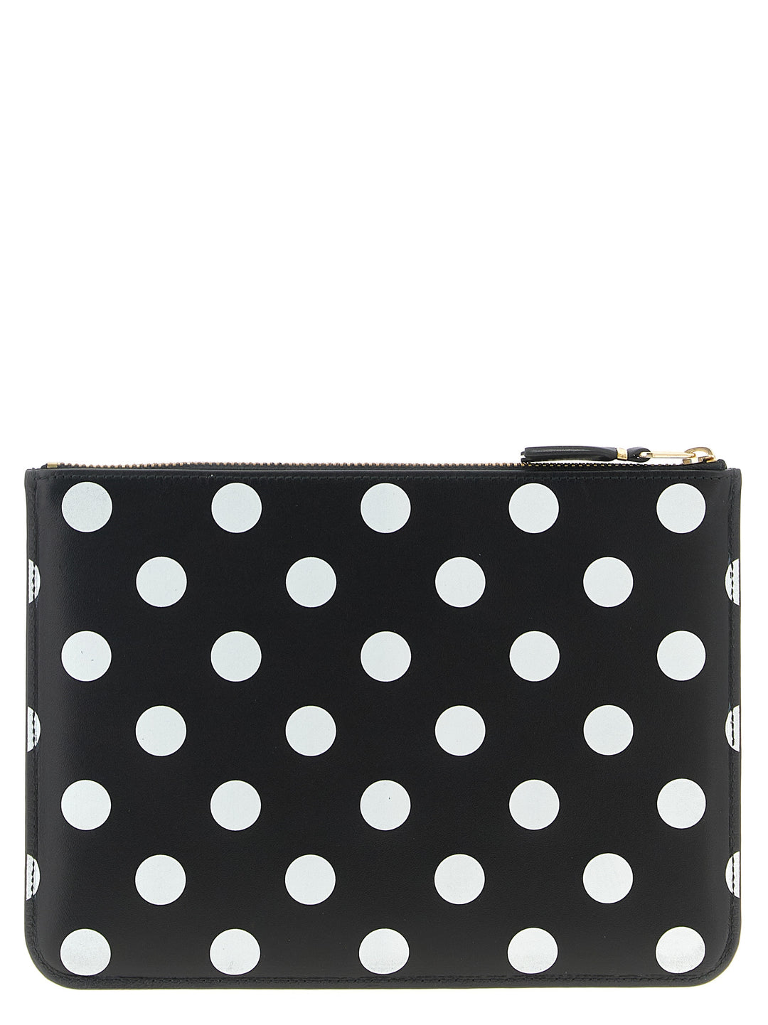 Comme Des GarçOns Wallet Polka Dots Printed Wallets and Card Holders - White/Black | d317f033201ef597ad708b16db9962cbb5e127fd