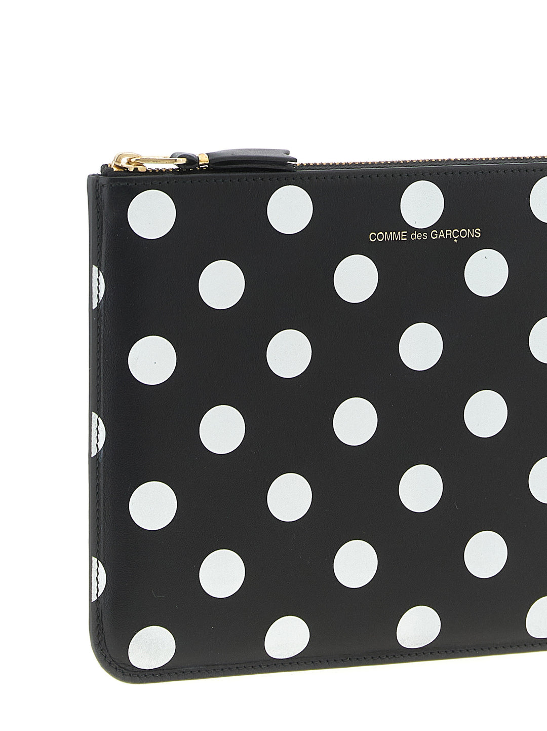 Comme Des GarçOns Wallet Polka Dots Printed Wallets and Card Holders - White/Black | 9798a5fbed2cb266cbf3801df76da889b2f0765f