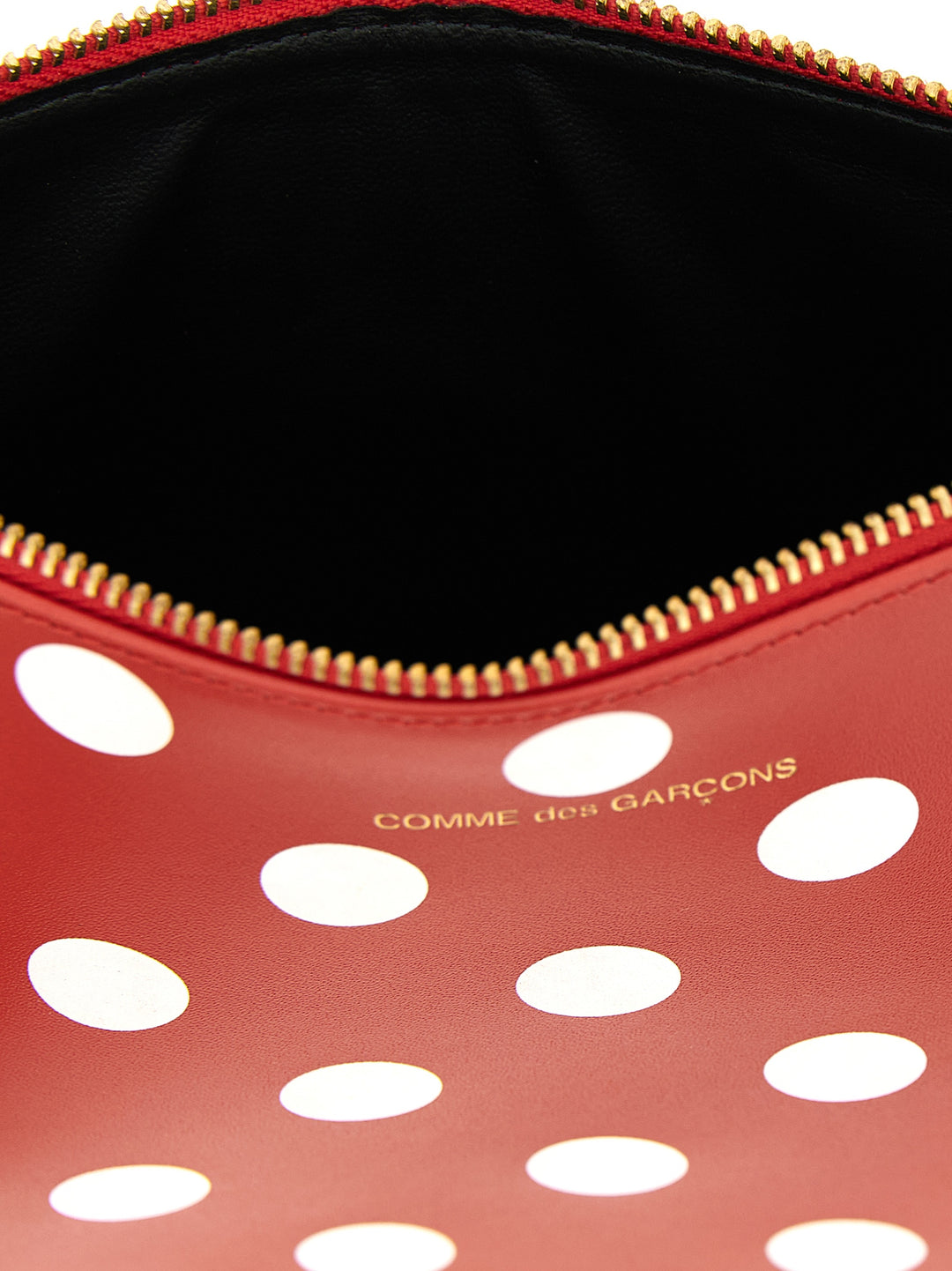Comme Des GarçOns Wallet Polka Dots Printed Wallets and Card Holders - Red | 7cf2b2b863a409ee2cfc6bd5d9c5a3a442773083