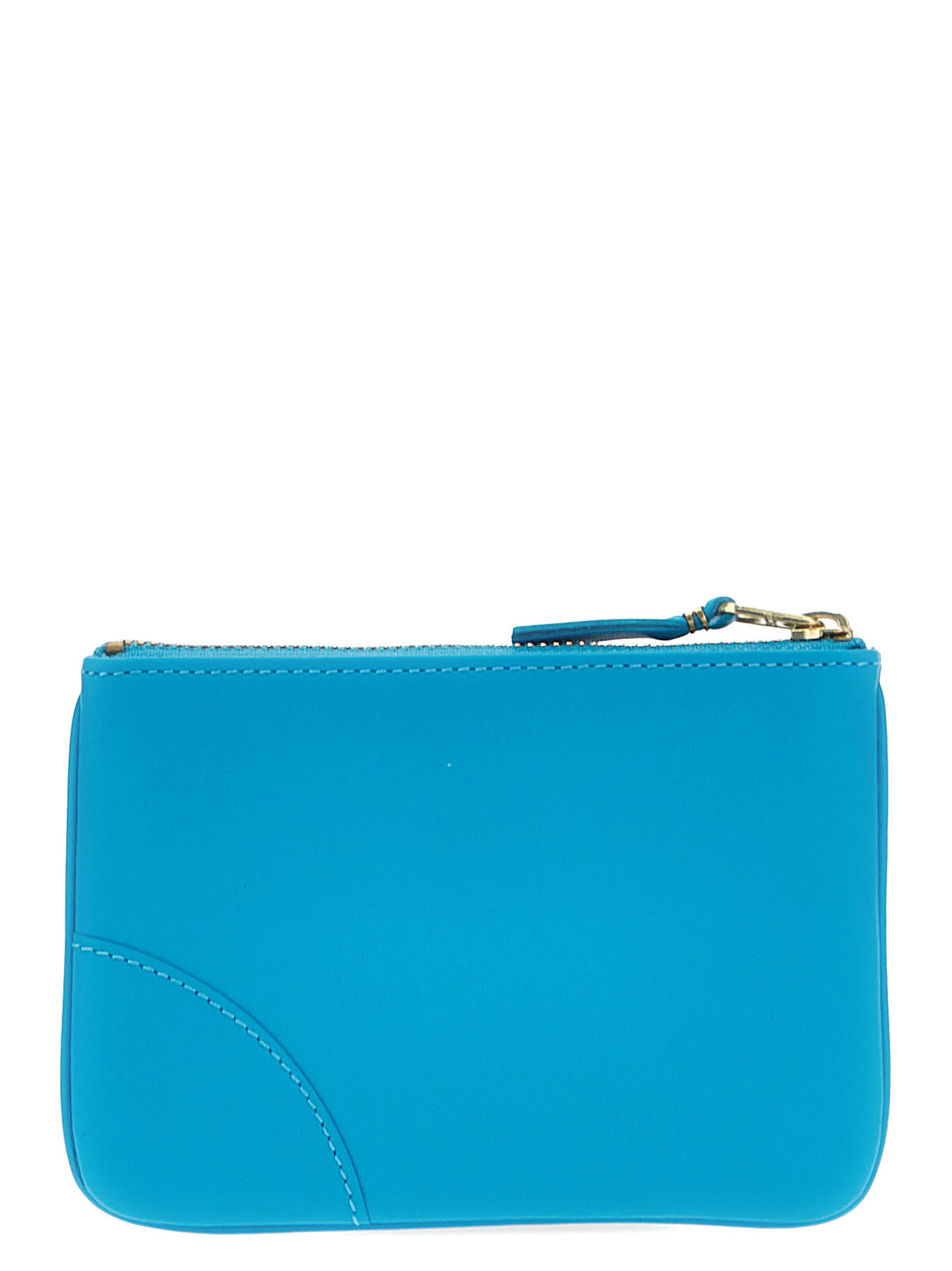 Classic Leather Line Wallets, Card Holders Light Blue