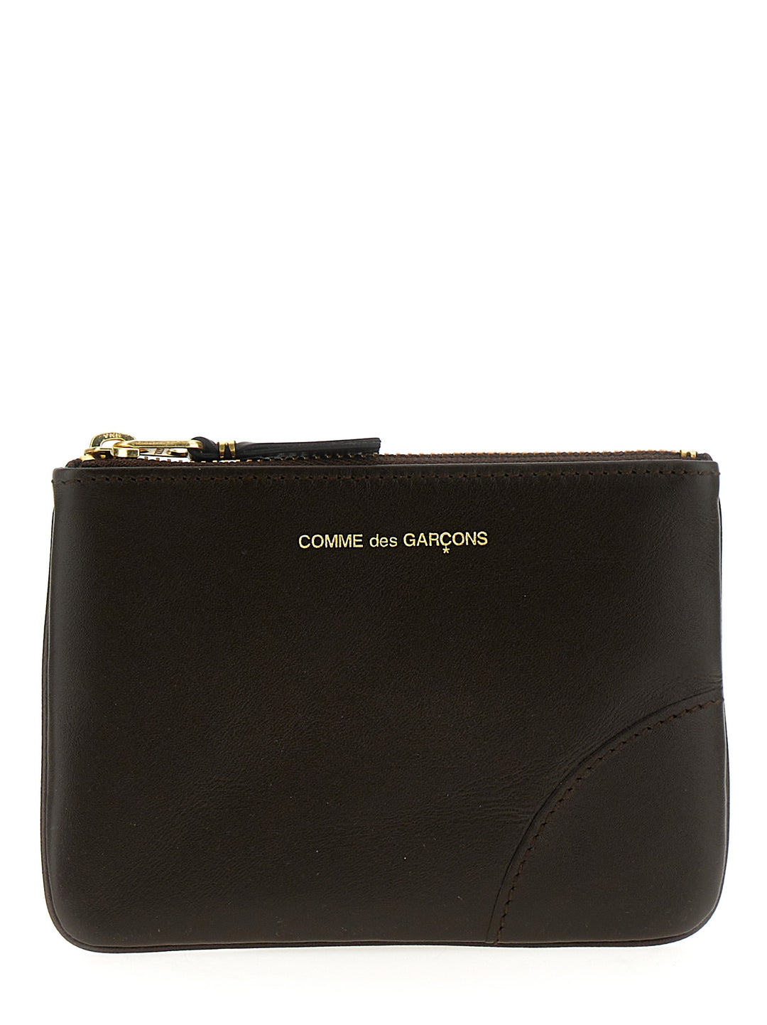 Comme Des GarçOns Wallet Logo Leather Wallet Wallets and Card Holders - Brown | e031e657337c1d2602e04e6e98dfe494ee313f4f