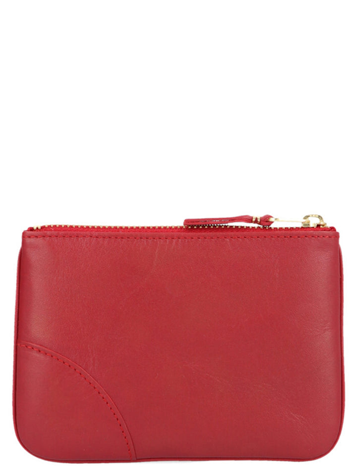 Classic Leather Line Wallets, Card Holders Red