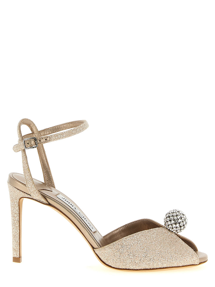 Jimmy Choo Sacora Sandals - Gold | ea7198bd795207e0509245b930486958493ccc79