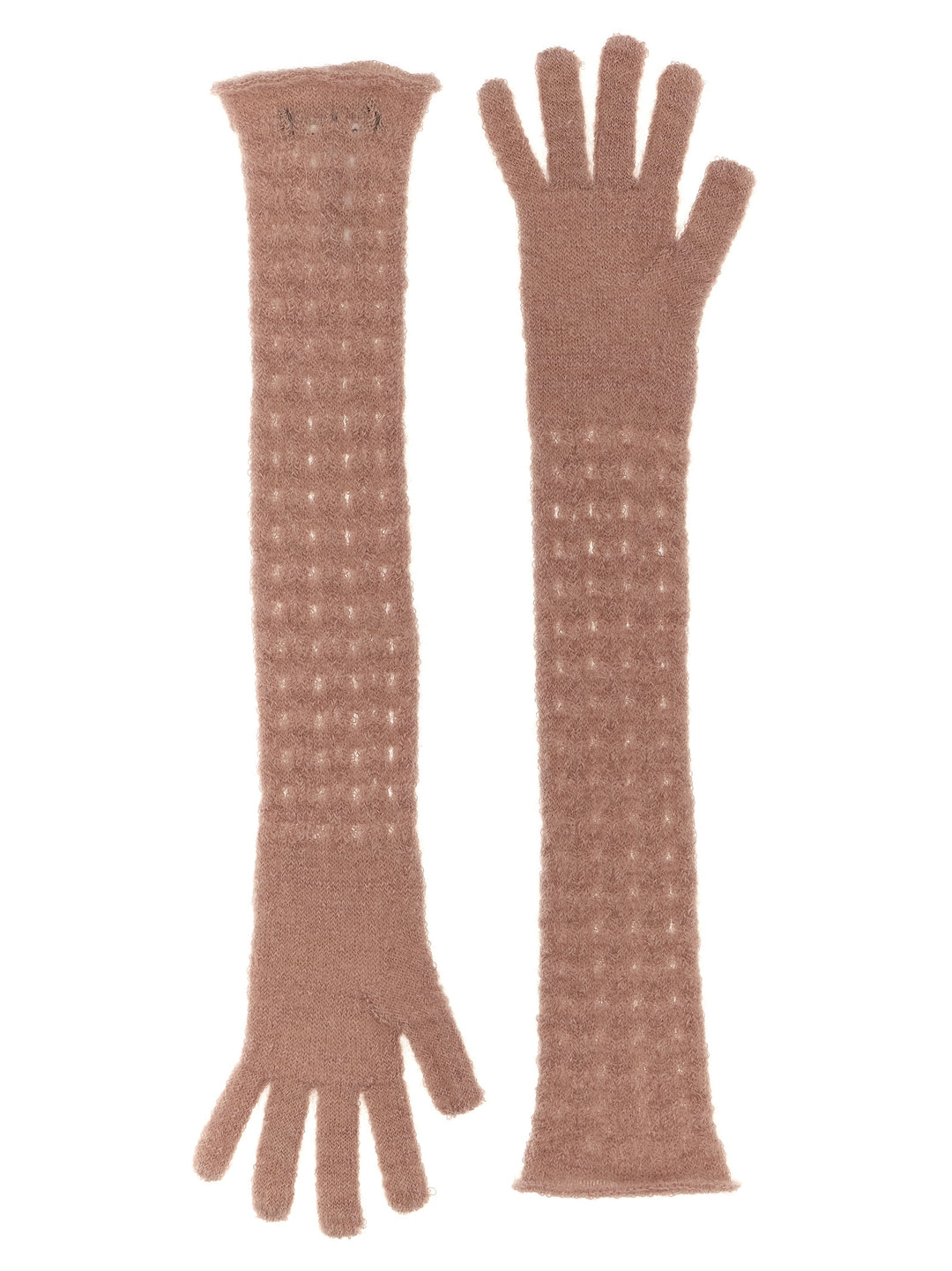 Fabiana Filippi Crochet Gloves - Pink | b7cafc47b651790d5f6548906a869086d011b115