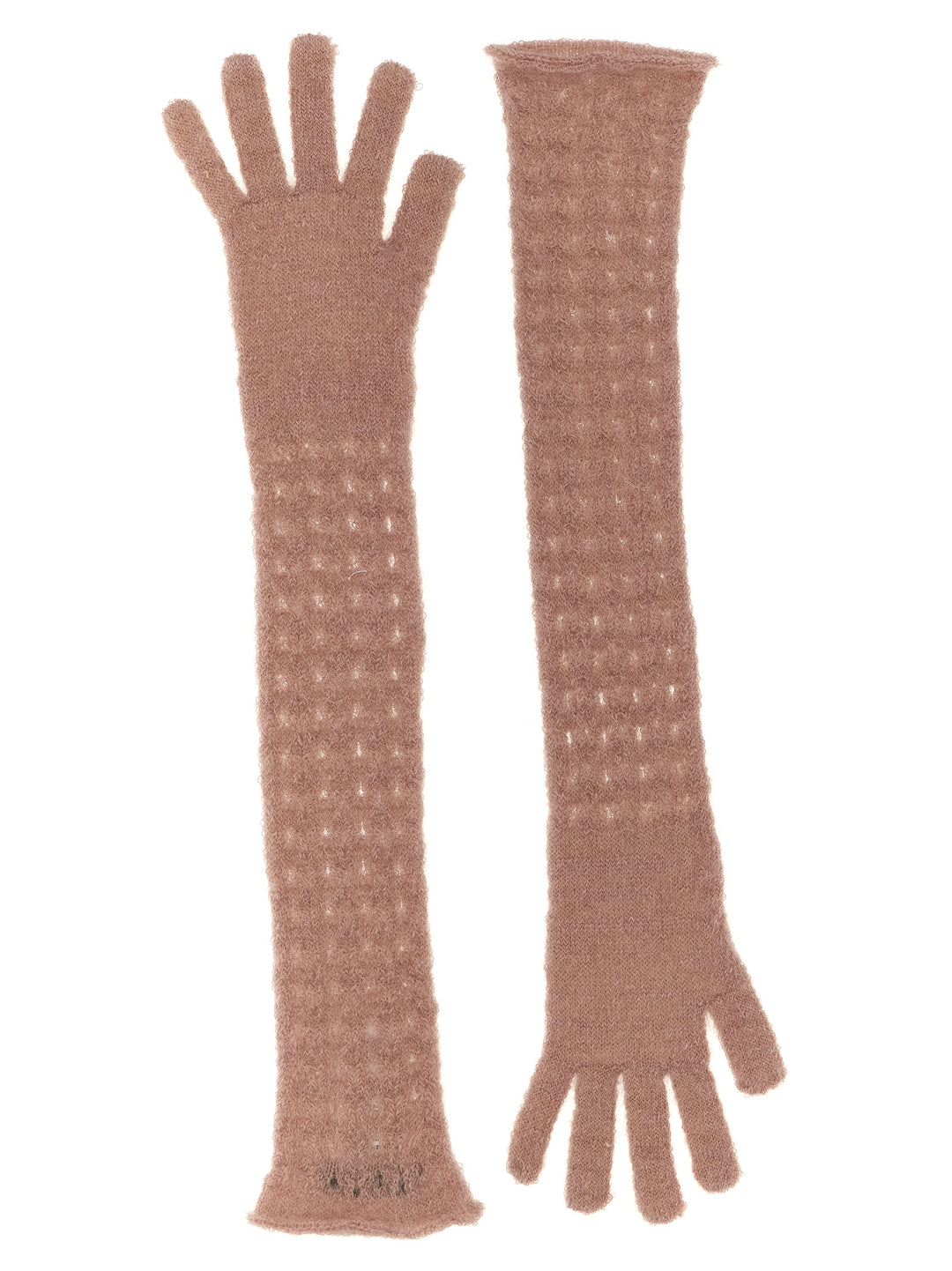 Fabiana Filippi Crochet Gloves - Pink | b007f5a02dfbf521402bf4f011a26dae5824f1e0