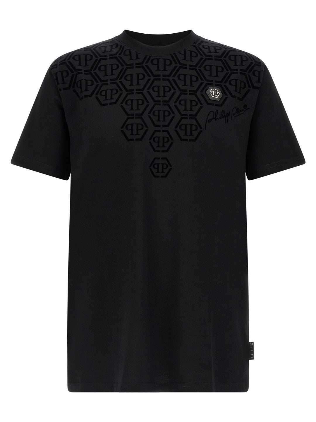 Philipp Plein Monogram T-shirt - Black | 4c9fea0fd070aaa8de0ae45ce79625b412a3611d