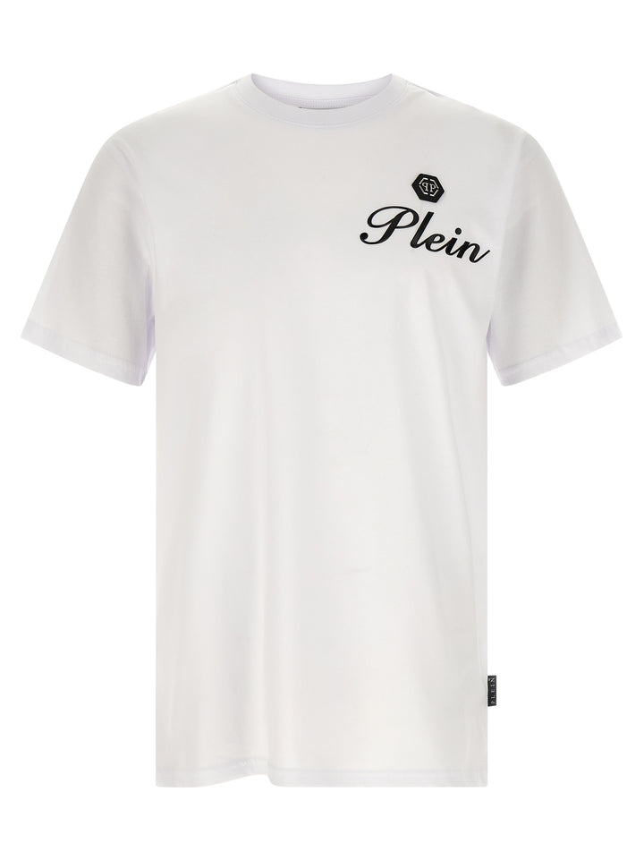 Philipp Plein Hexagon T-shirt - White/Black | 357534a36017aff461065dd51fe91341d4f8b833