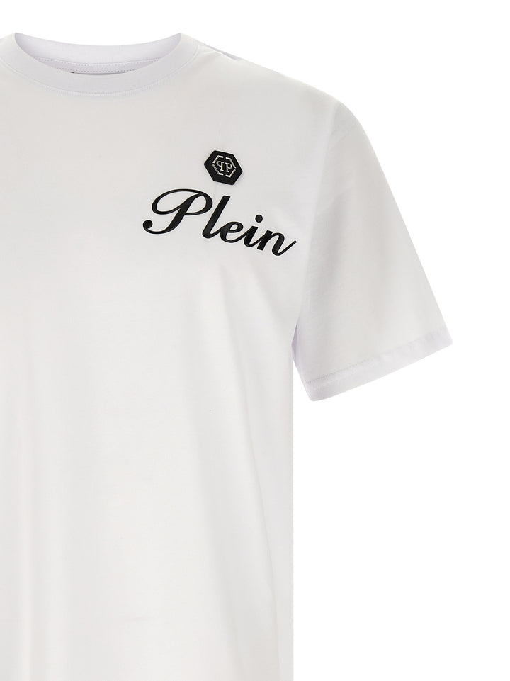 Philipp Plein Hexagon T-shirt - White/Black | cc9bbfe4ed16477e4800dc675e73451155fba30e