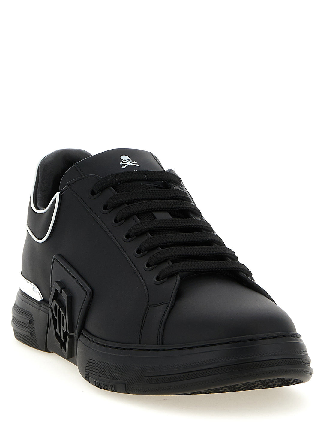 Philipp Plein Phantom Kick$ Sneakers - Black | 0303999b8cb1cba5e1b74119fa11a6651a7a23f4