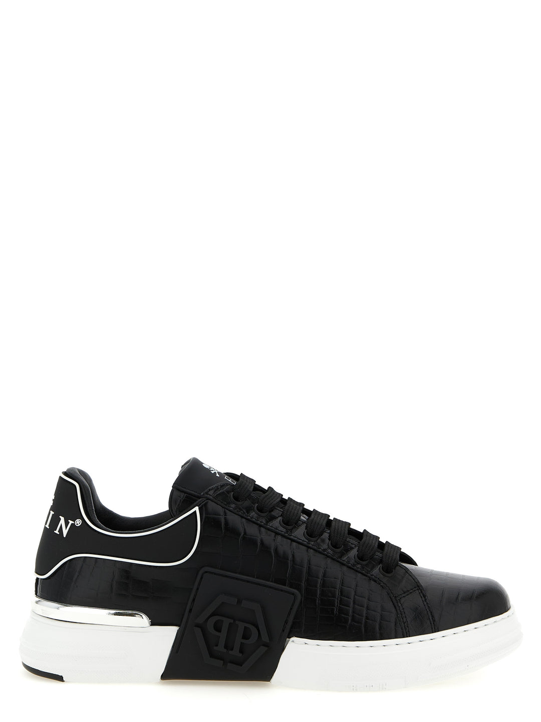 Philipp Plein Phantom Kick$ Cocco Sneakers - Black | 0b90974962c696ae0e810f17e112e9931e2fcd35