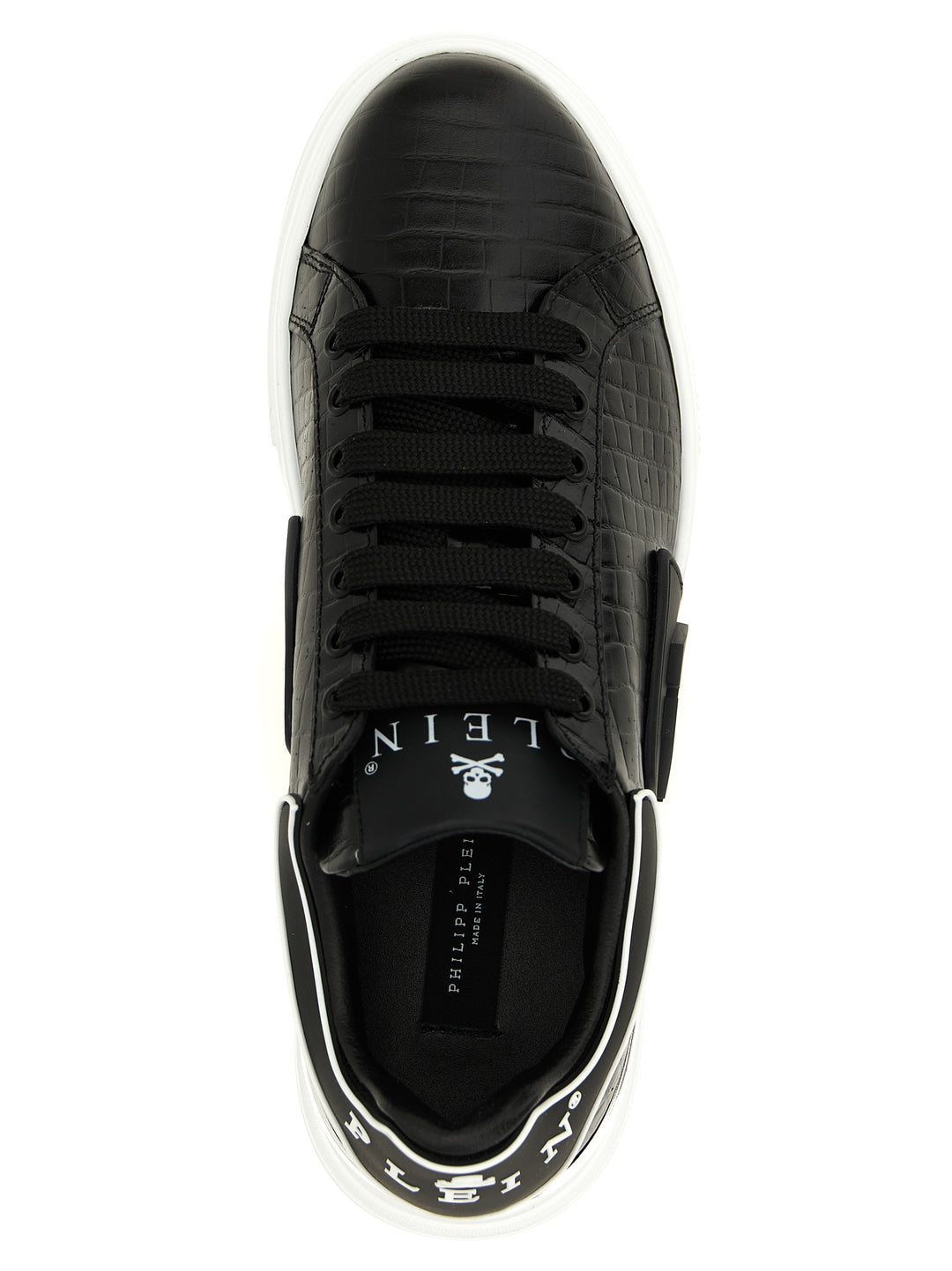 Philipp Plein Phantom Kick$ Cocco Sneakers - Black | b897ed93ad1f8bfcdb3c473e3cc50b2aa32f6358