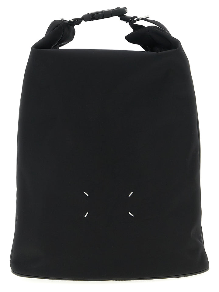 Maison Margiela Roll-Up Backpack Backpacks & Travels - Black | 3af4b48e079ec0f05a41b1c8bbc8adcfbb92176d