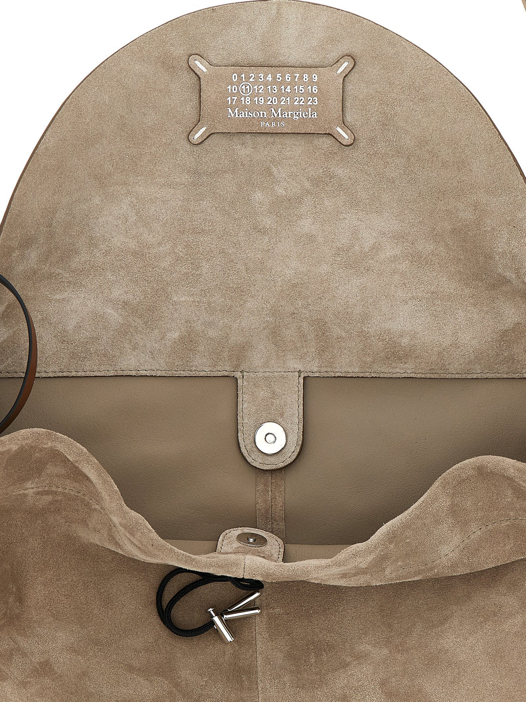 Maison Margiela Drawstring Hobo Shoulder Bags - Beige | 50f667039995e9990e90af144b34ee88e1657962
