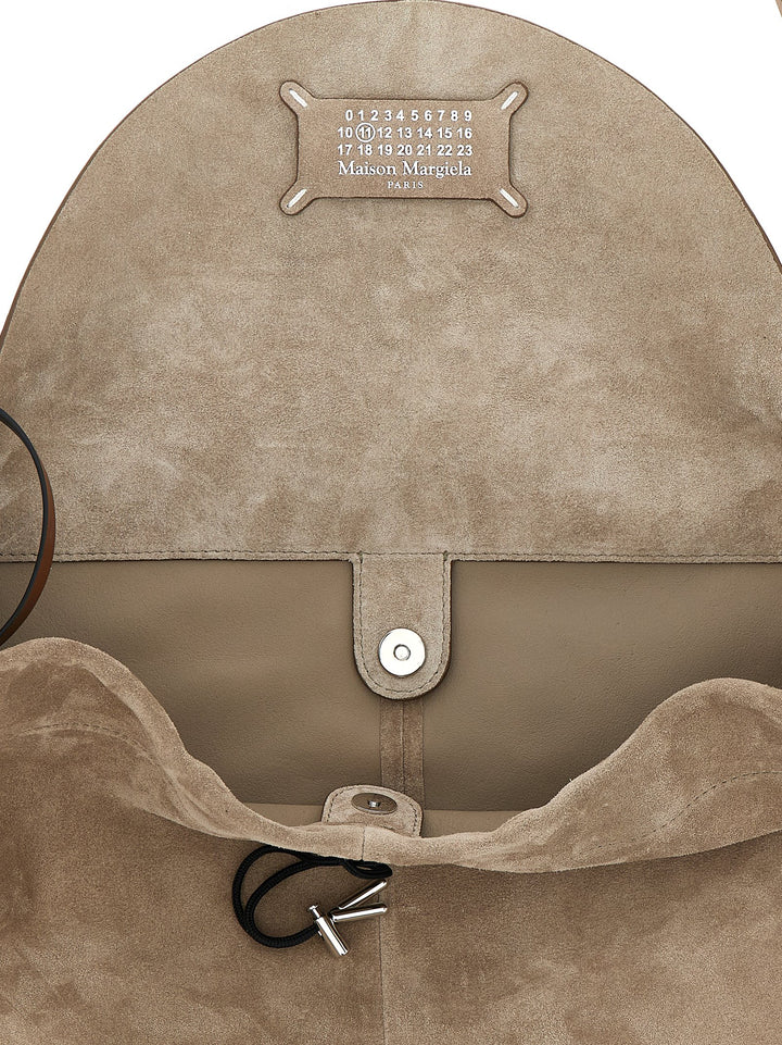 Maison Margiela Drawstring Hobo Shoulder Bags - Beige | 50f667039995e9990e90af144b34ee88e1657962