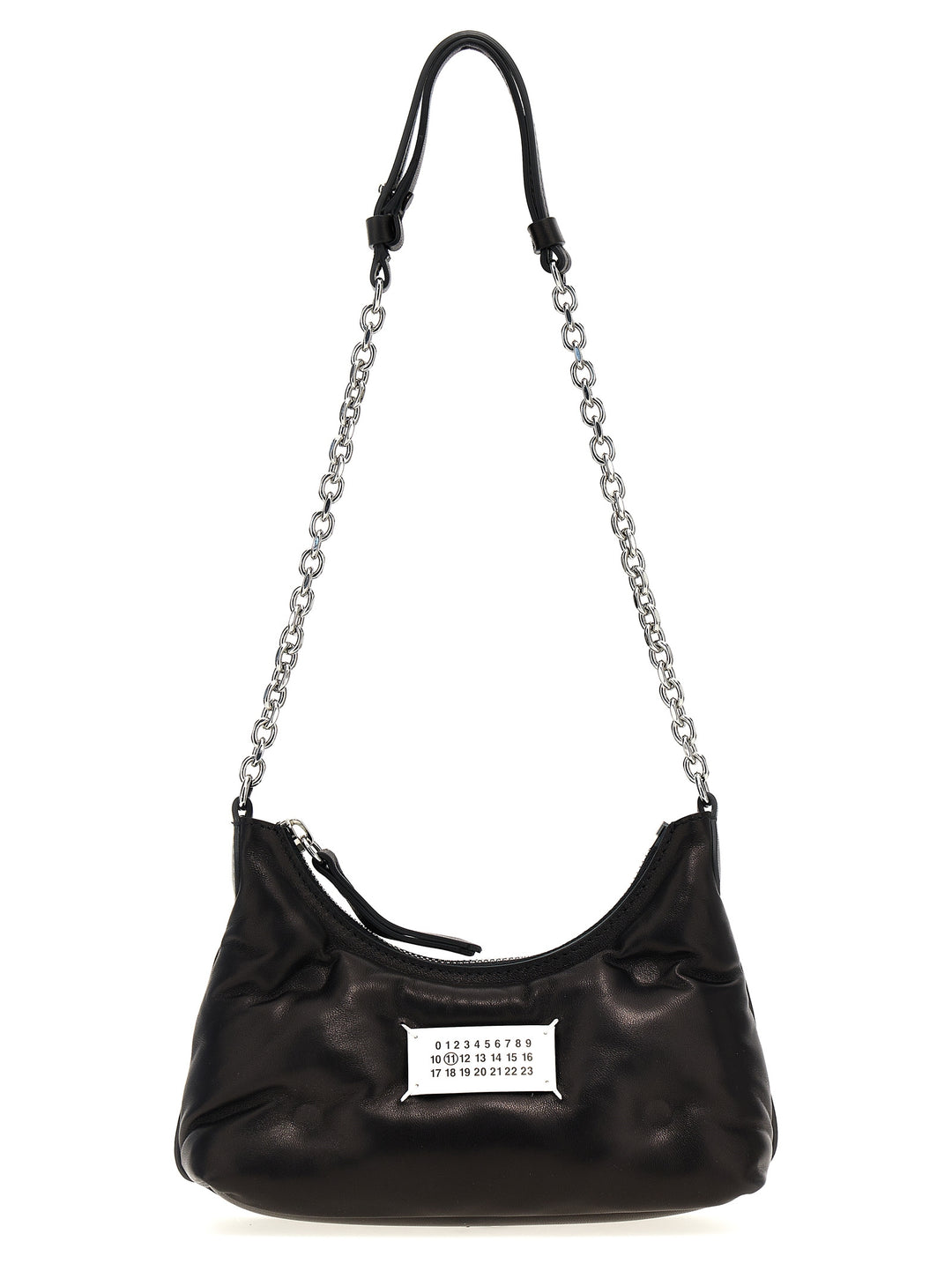 Glam Slam Hobo Micro Shoulder Bags Black