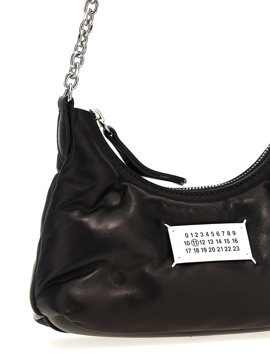 Glam Slam Hobo Micro Shoulder Bags Black