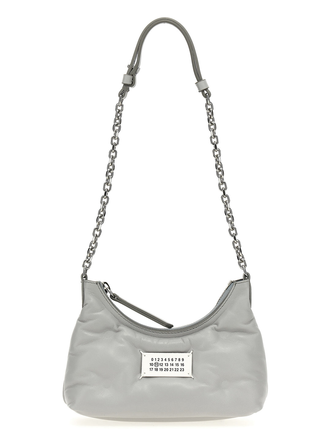 Glam Slam Hobo Micro Shoulder Bags Gray