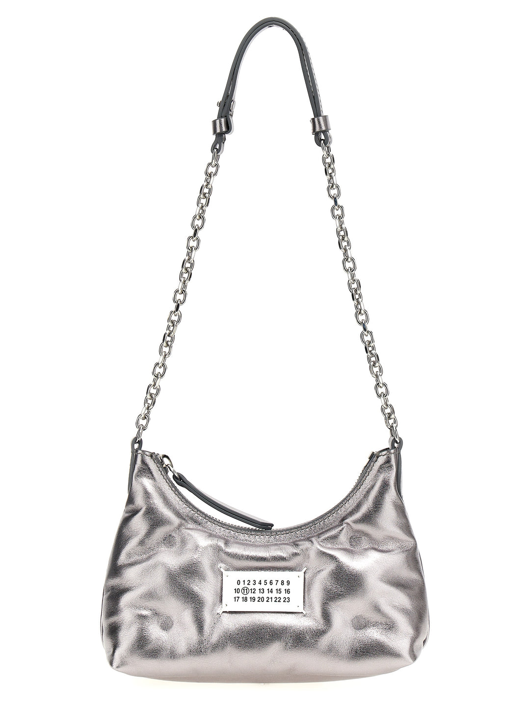 Glam Slam Hobo Micro Hand Bags Silver