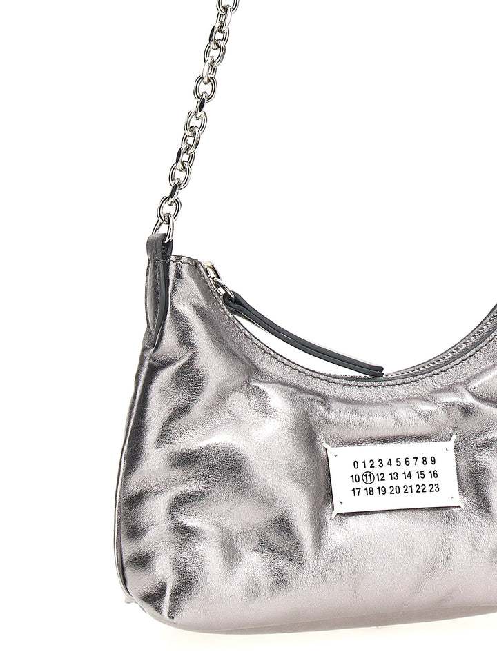 Glam Slam Hobo Micro Hand Bags Silver