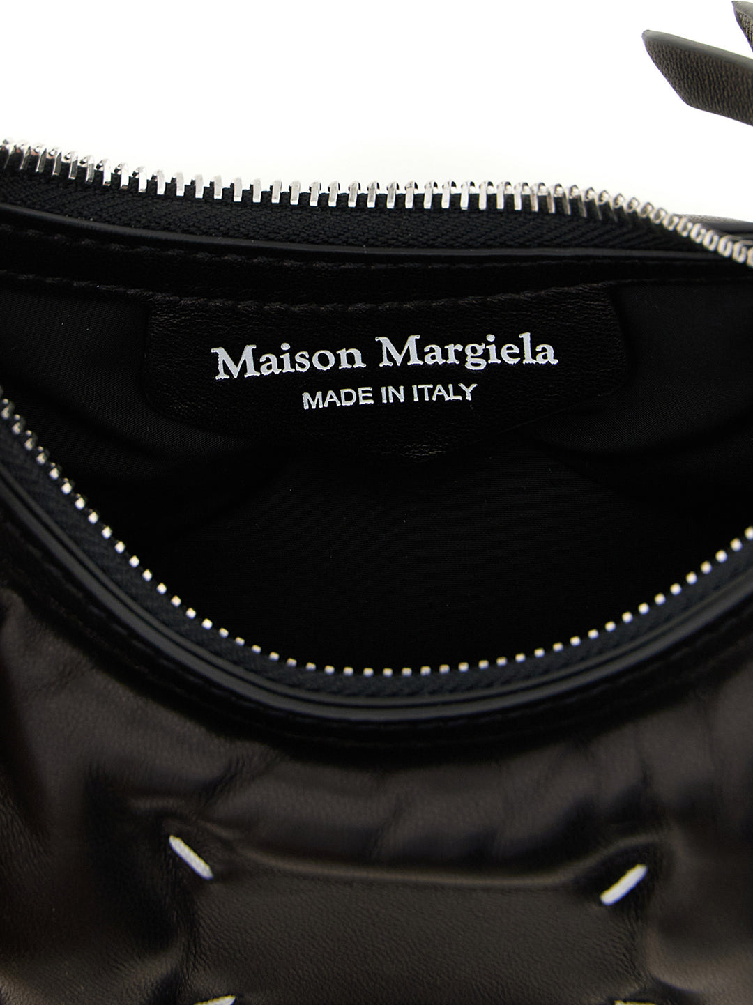 Maison Margiela Glam Slam Hobo Micro Crossbody Bags - Black | 88b89b6425c9e3a990cd6df56419a42ac309db3b