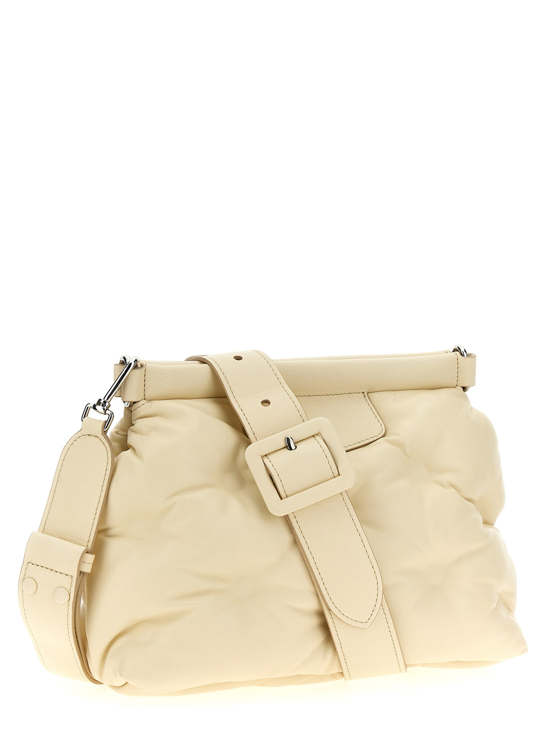 Glam Slam Classique Small Crossbody Bags Beige