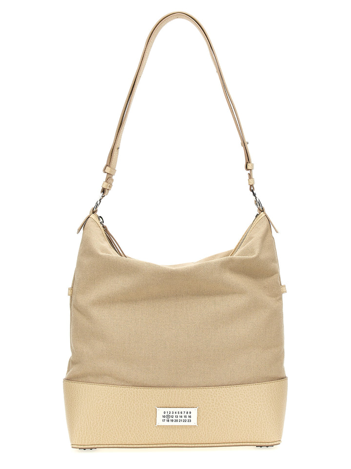 5ac Hobo Medium Crossbody Bags Beige