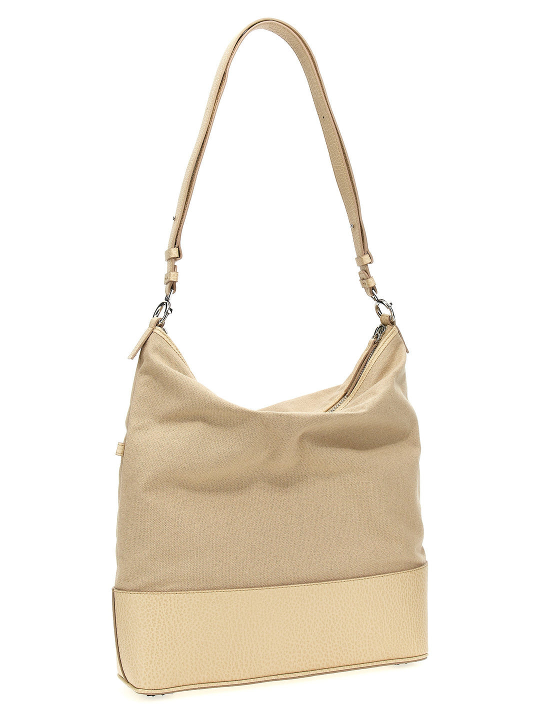 5ac Hobo Medium Crossbody Bags Beige