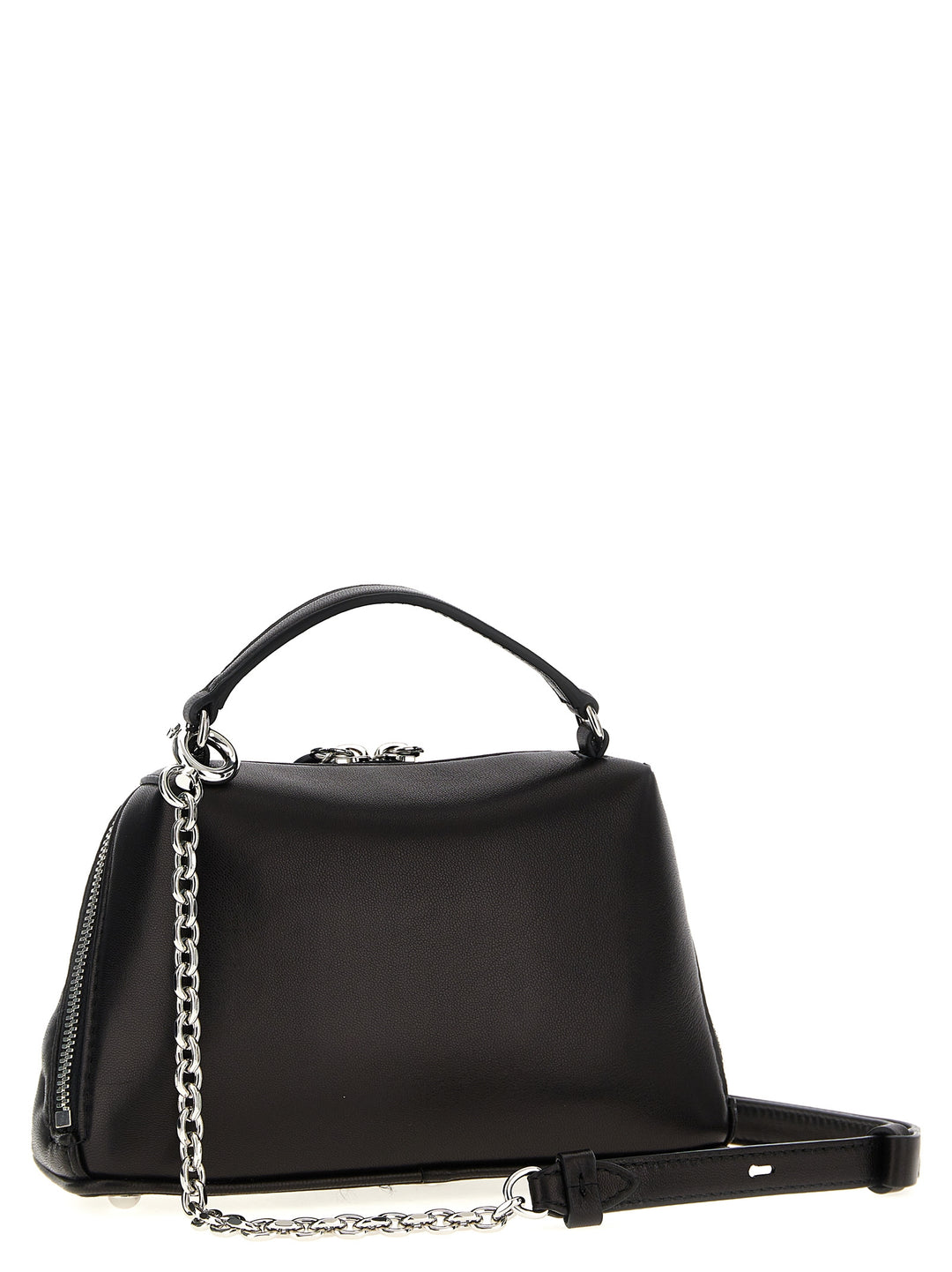 Glam Slam Trapezoid Hand Bags Black