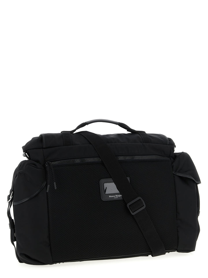 Maison Margiela Messenger High Tech Hand Bags - Black | c547d8d1b3ee12c2525fa168ace74f729ea8442b