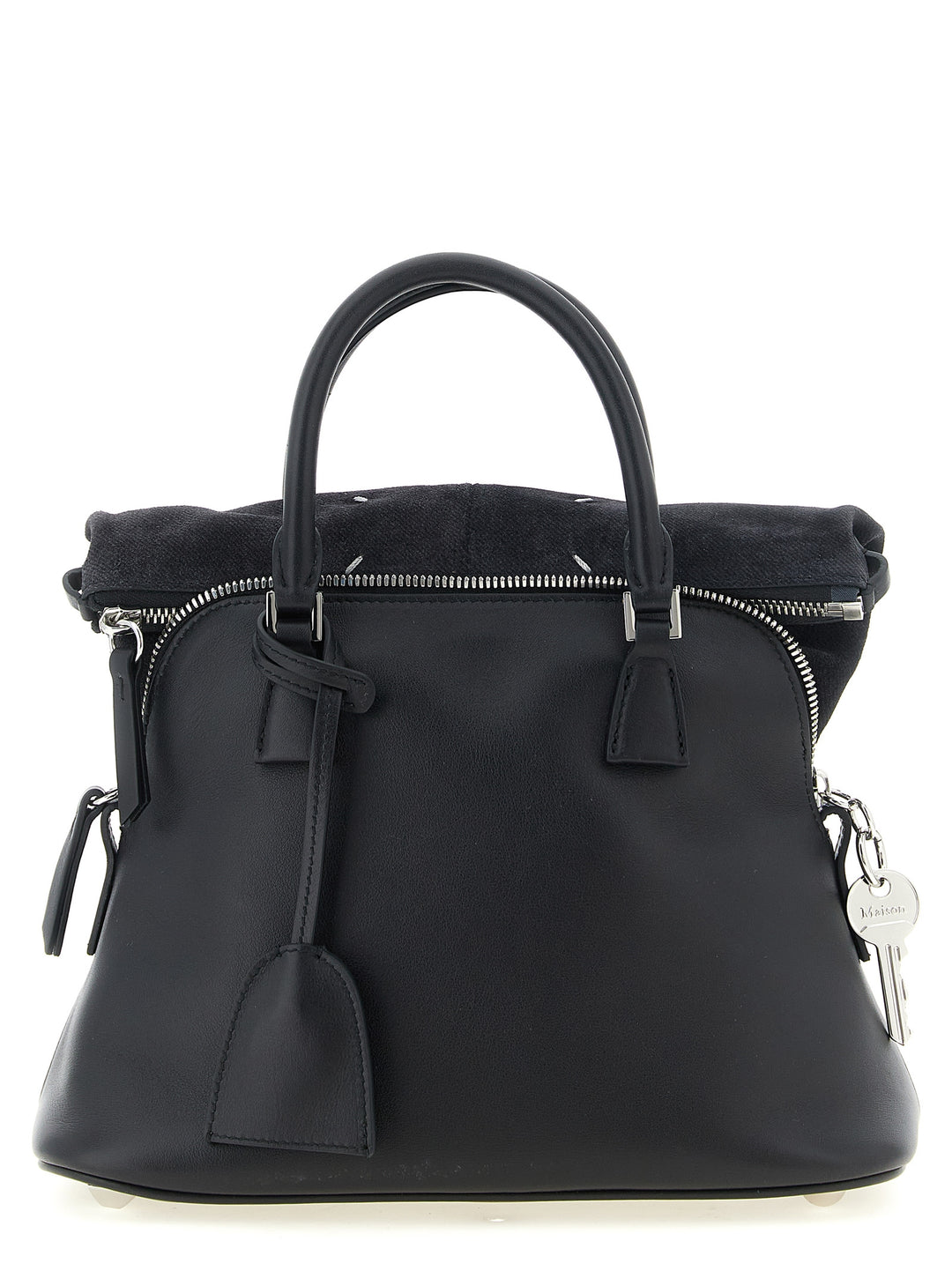 Maison Margiela 5ac Soft Shoulder Bags - Black | b57cd16de3a7133c49a2b4ad135e33ff7cb4d68c