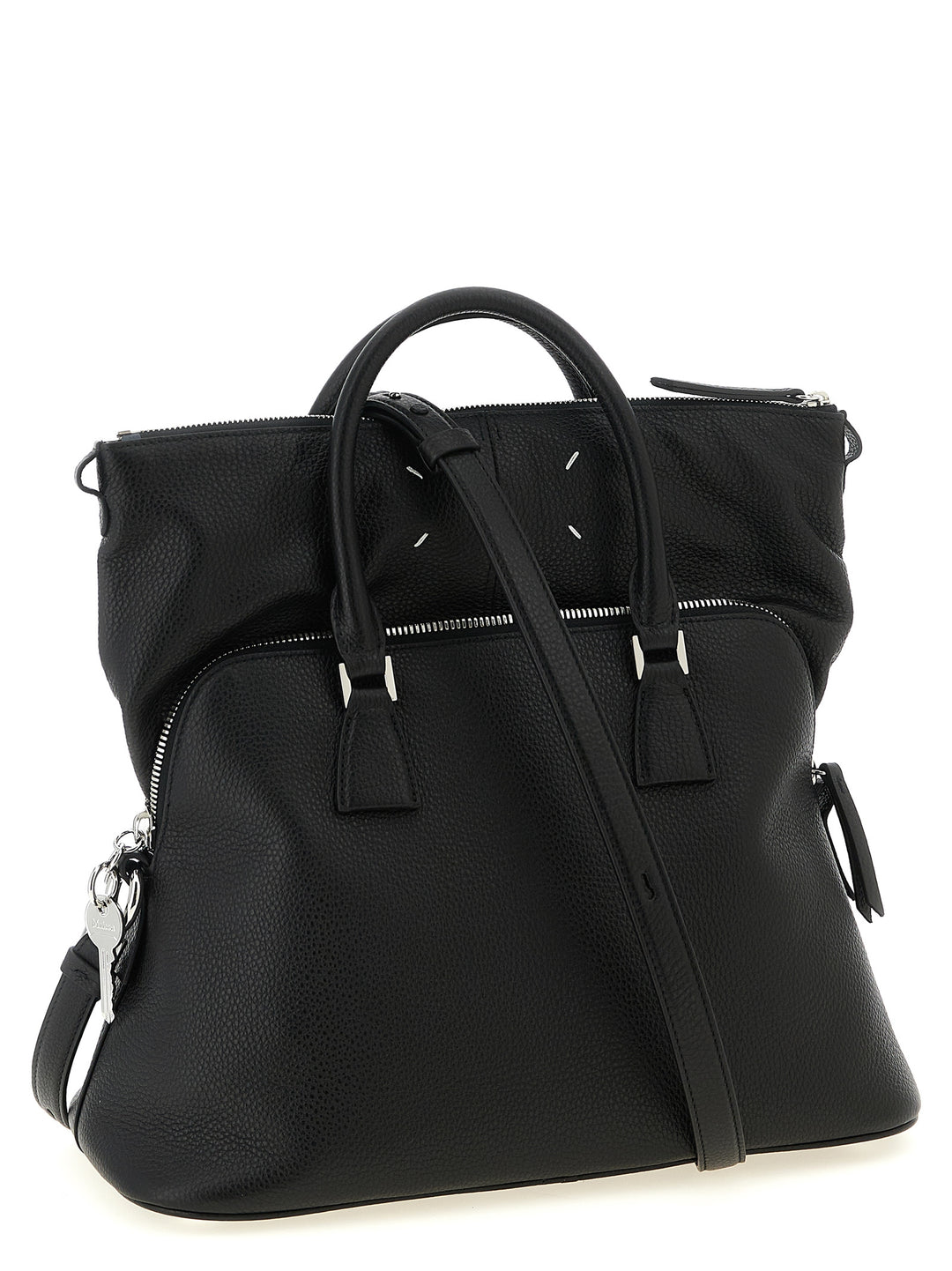 Maison Margiela 5ac Soft Medium Hand Bags - Black | 381d64c14b7e44d40d6984ddad9f4bfe95fc1e15