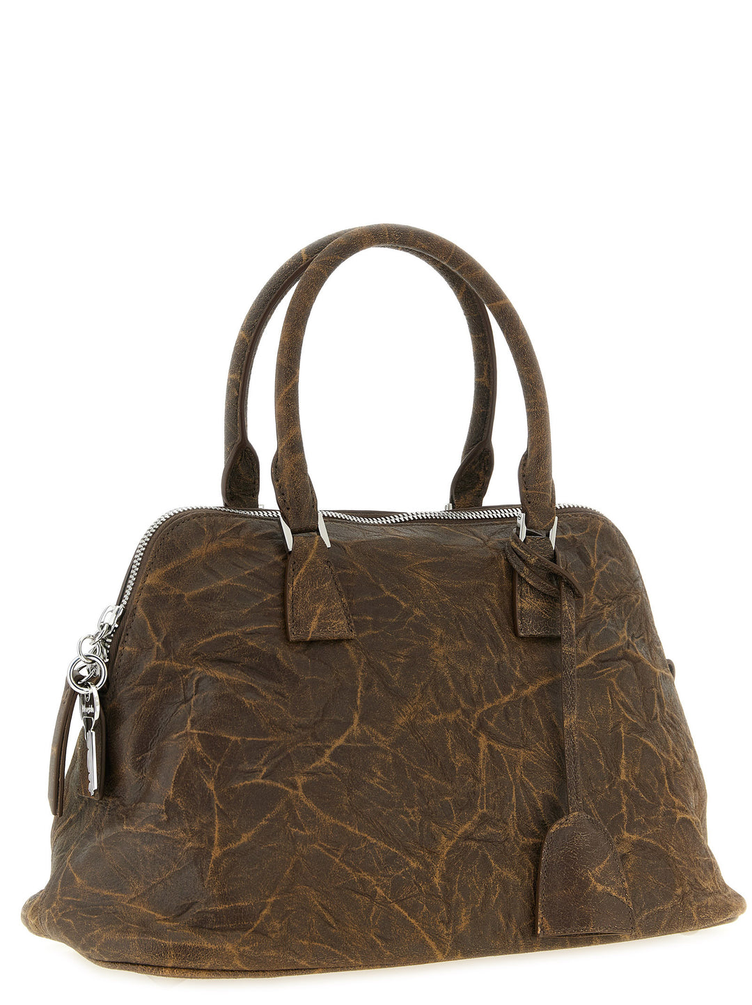 Maison Margiela 5ac Soft Shoulder Bags - Brown | 80232896de41ae16d4a7631338678be1c0fccccd