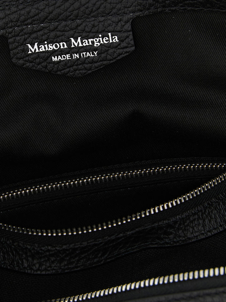 Maison Margiela 5ac Shoulder East West Shoulder Bags - Black | baabbea6ea097966d7db24545709e52eaabcef8d