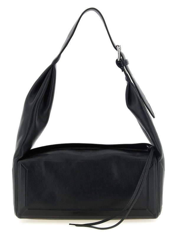 Box Bag East West Medium Shoulder Bags Black